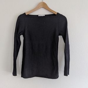 Everlane Luxe Wool Ribbed Boatneck